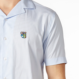 Bang bowlerskjorte blå/hvid stribet