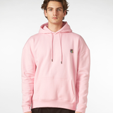 Teddy premium hoodie pink flush