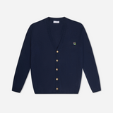Theo lambswool cardigan navy