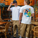 Tonsure sokker sand logo