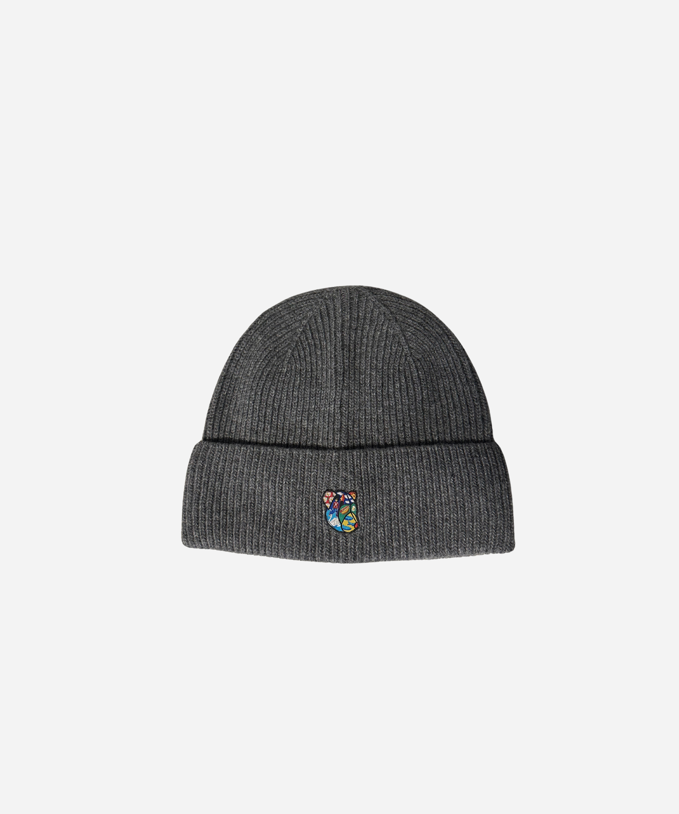 Boss beanie grey Copenhagen Teddy - Tonsure