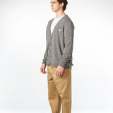 Theo lambswool cardigan grå