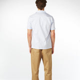 Bang bowlerskjorte blå/hvid stribet