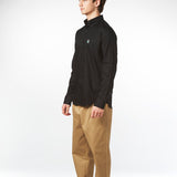 Teddy oxfordskjorte sort