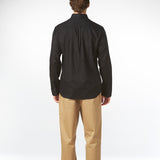 Teddy oxfordskjorte sort