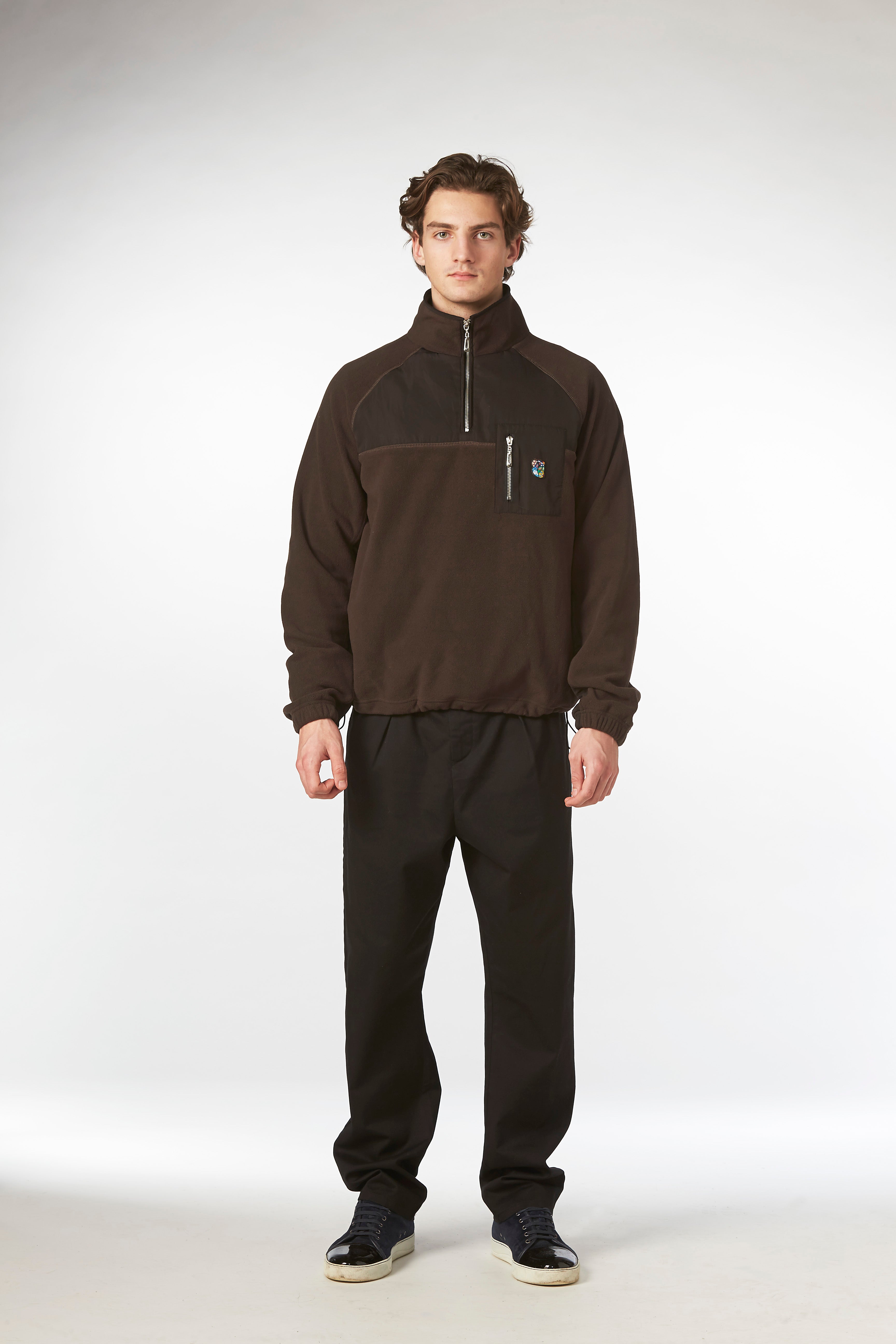 Christiano fleece brown - Tonsure. Fleece fra tonsure. Fleece til mænd. Herremode 2026